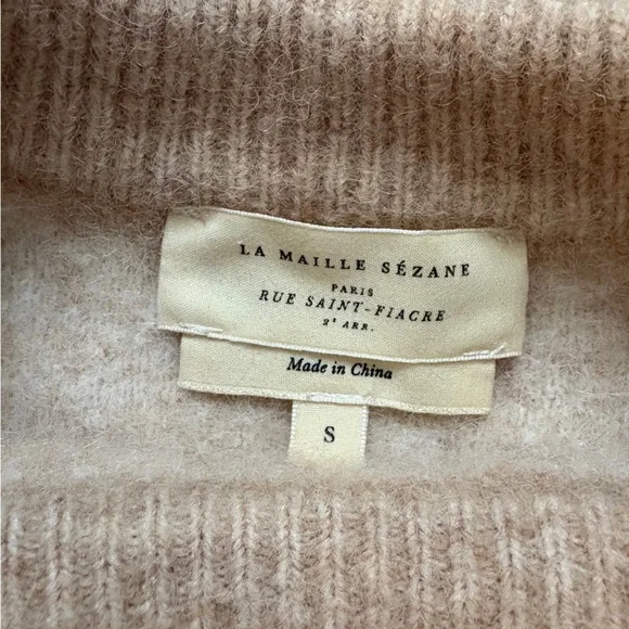 Sezane Becky Plaid Gingham Jumper - Picture 4 of 14